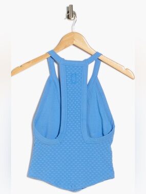 Free People FP Movement All Clear V-Neck Jacquard Cami - XL - NWT - MSRP $40